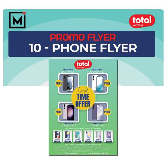 Picture of Total Wireless Promotional Flyer Design 6 - Plan