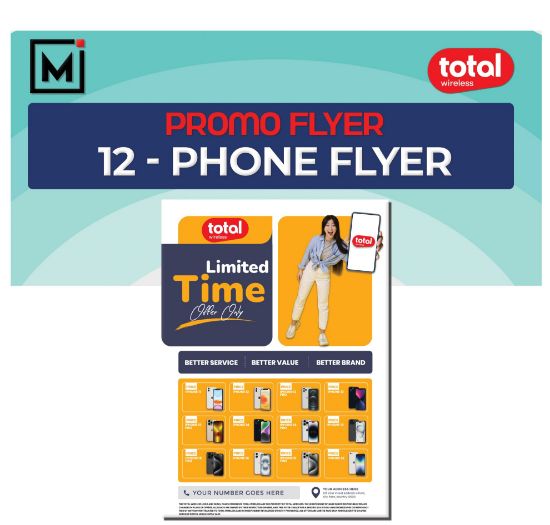 Picture of Total Wireless Promotional Flyer Design 16 - Plan